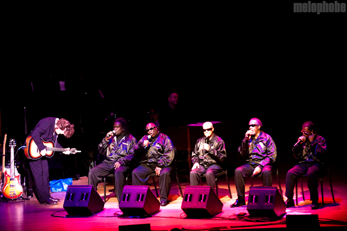 The Blind Boys of Alabama at Lincoln Center for the Performing Arts, July 12, 2010. Photo by Michael Weintrob.
