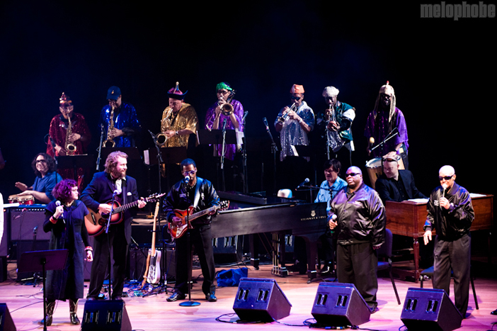 The Blind Boys of Alabama at Lincoln Center for the Performing Arts, July 12, 2010. Photo by Michael Weintrob.
