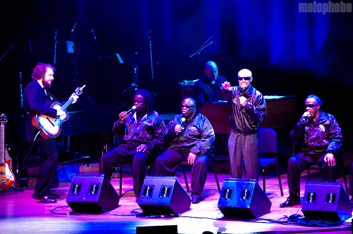 The Blind Boys of Alabama at Lincoln Center for the Performing Arts, July 12, 2010. Photo by Michael Weintrob.