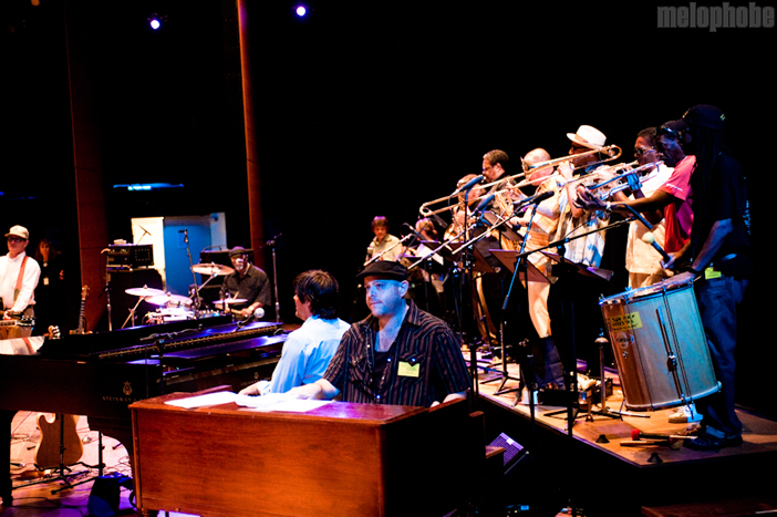 The Blind Boys of Alabama at Lincoln Center for the Performing Arts, July 12, 2010. Photo by Michael Weintrob.