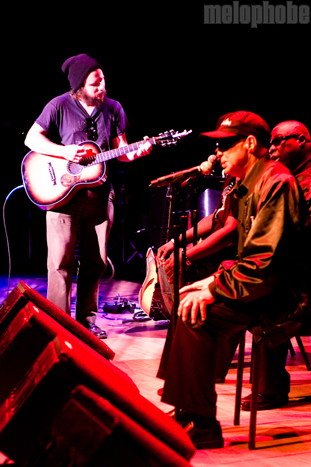 The Blind Boys of Alabama at Lincoln Center for the Performing Arts, July 12, 2010. Photo by Michael Weintrob.