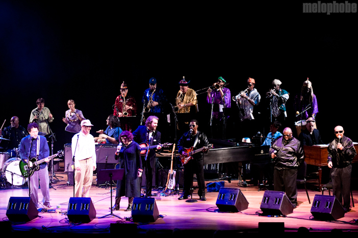 The Blind Boys of Alabama at Lincoln Center for the Performing Arts, July 12, 2010. Photo by Michael Weintrob.