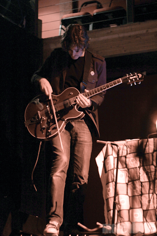 Rafael Anton Irisarri at Mississippi Studios, July 14, 2010. Photo by Troy Dunham.