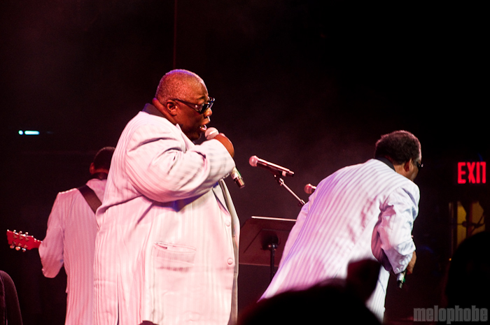 The Blind Boys of Alabama at Lincoln Center for the Performing Arts, July 16, 2010. Photo by Chris Barth.