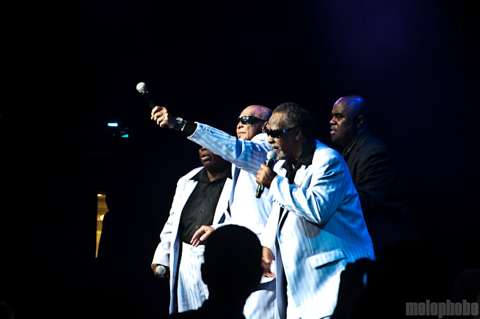 The Blind Boys of Alabama at Lincoln Center for the Performing Arts, July 16, 2010. Photo by Chris Barth.