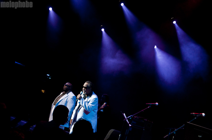 The Blind Boys of Alabama at Lincoln Center for the Performing Arts, July 16, 2010. Photo by Chris Barth.