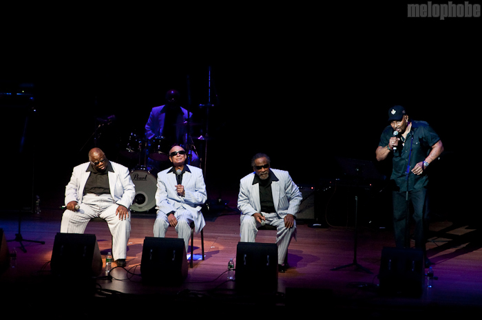 The Blind Boys of Alabama at Lincoln Center for the Performing Arts, July 16, 2010. Photo by Chris Barth.