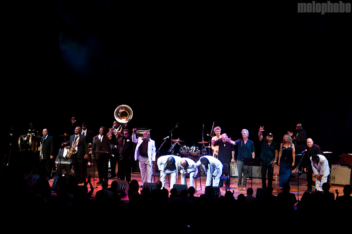 The Blind Boys of Alabama at Lincoln Center for the Performing Arts, July 16, 2010. Photo by Chris Barth.