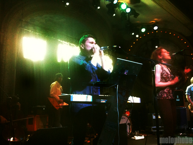 The New Pornographers at Crystal Ballroom, July 16, 2010. Photo by Colin McLaughlin.