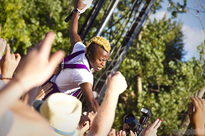 Major Lazer, July 16, 2010. Photo by Jane Qin.