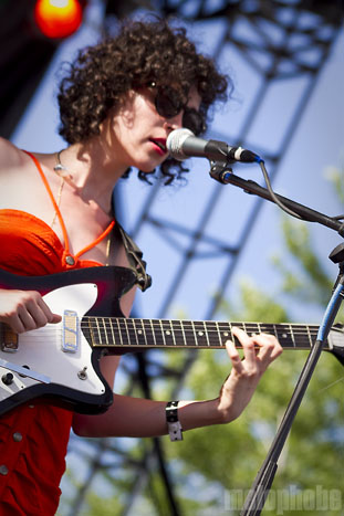 St. Vincent, July 16, 2010. Photo by Jane Qin.