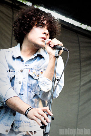 Neon Indian, July 16, 2010. Photo by Jane Qin.