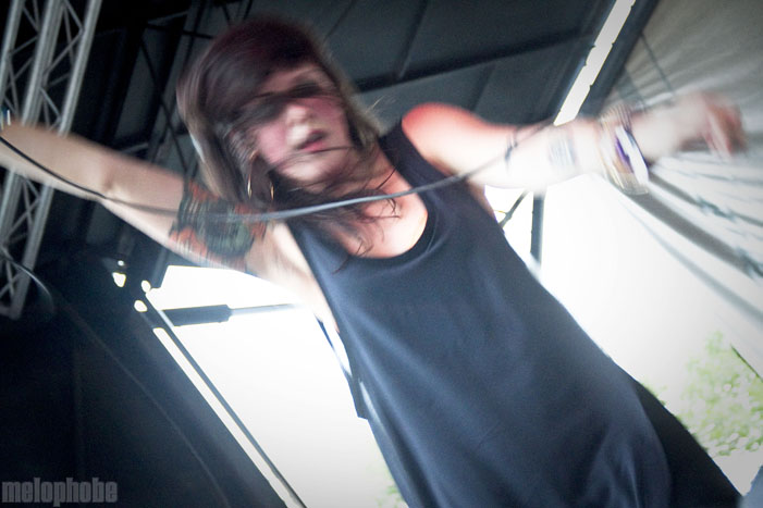 Sleigh Bells, July 16, 2010. Photo by Jane Qin.