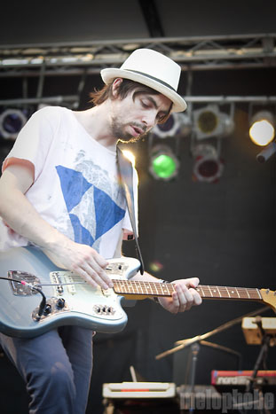 Broken Social Scene, July 16, 2010. Photo by Jane Qin.