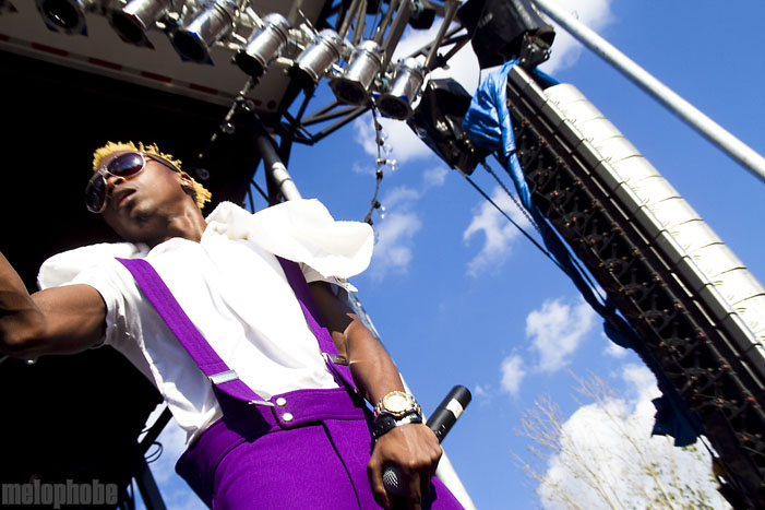 Major Lazer, July 16, 2010. Photo by Jane Qin.