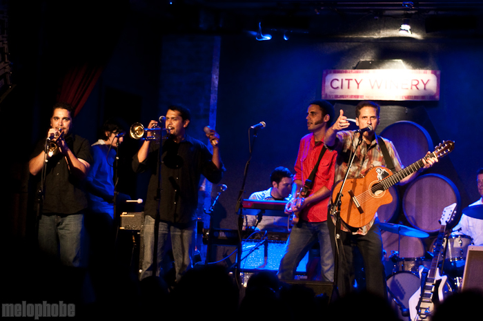 Calexico at City Winery, July 20, 2010. Photo by Chris Barth.