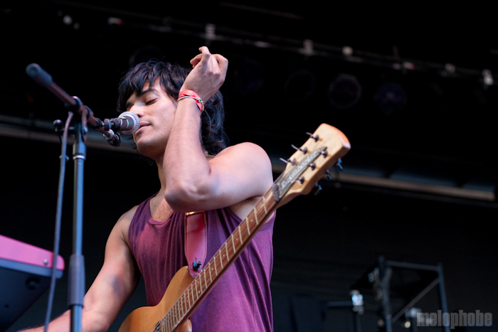 Yeasayer, July 23, 2010. Photo by Jill Rachel Evans.