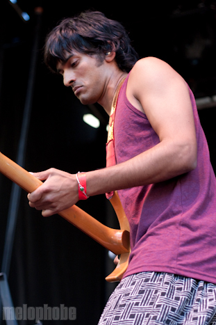 Yeasayer, July 23, 2010. Photo by Jill Rachel Evans.