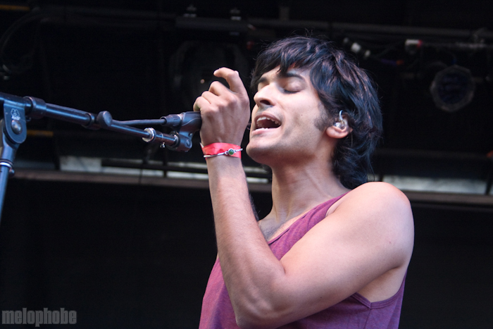 Yeasayer, July 23, 2010. Photo by Jill Rachel Evans.
