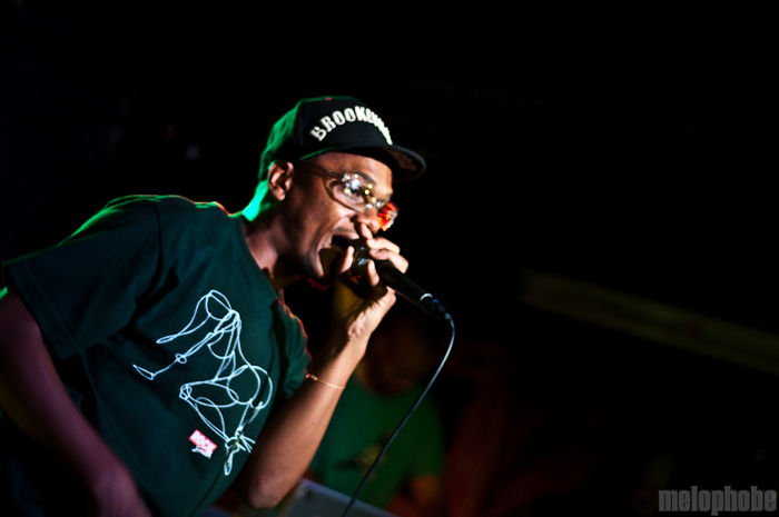 Tanya Morgan at Mercury Lounge, July 24, 2010. Photo by Chris Barth.