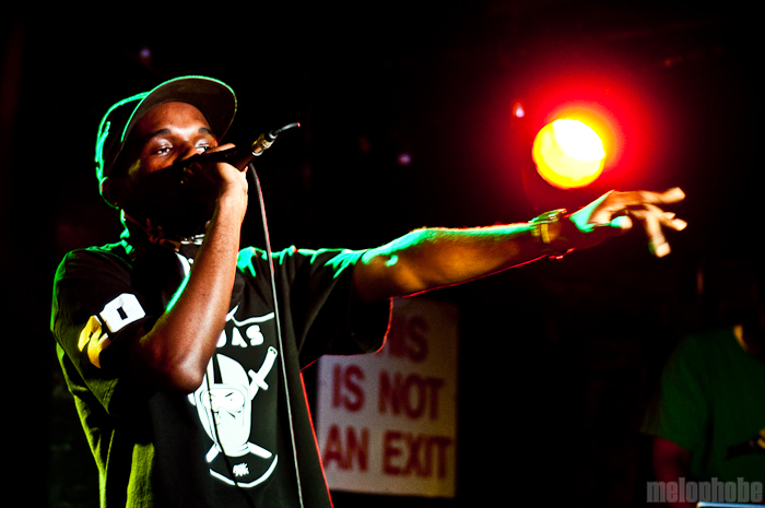 Tanya Morgan at Mercury Lounge, July 24, 2010. Photo by Chris Barth.