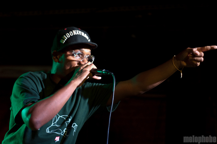 Tanya Morgan at Mercury Lounge, July 24, 2010. Photo by Chris Barth.