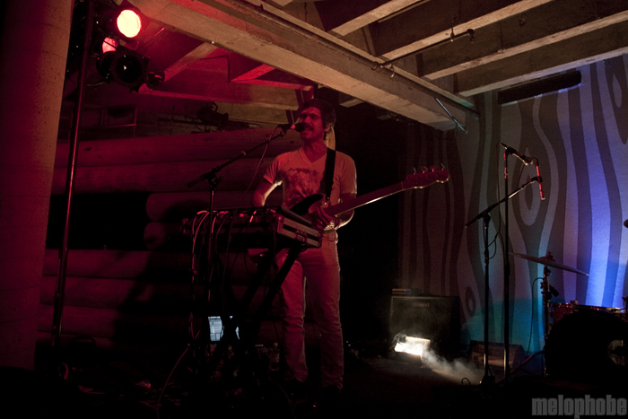 Bear in Heaven at Doug Fir Lounge, July 25, 2010. Photo by Lymay Iwasaki.