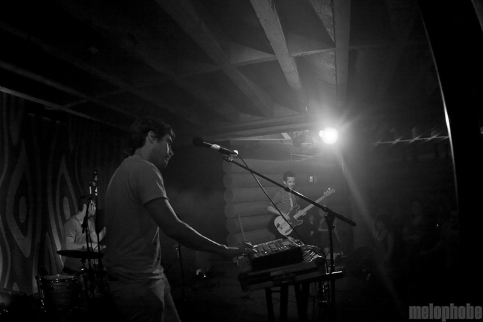 Bear in Heaven at Doug Fir Lounge, July 25, 2010. Photo by Lymay Iwasaki.