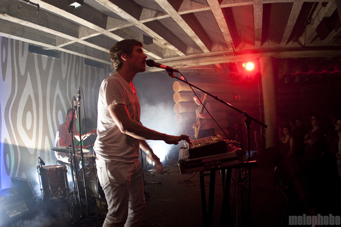 Bear in Heaven at Doug Fir Lounge, July 25, 2010. Photo by Lymay Iwasaki.