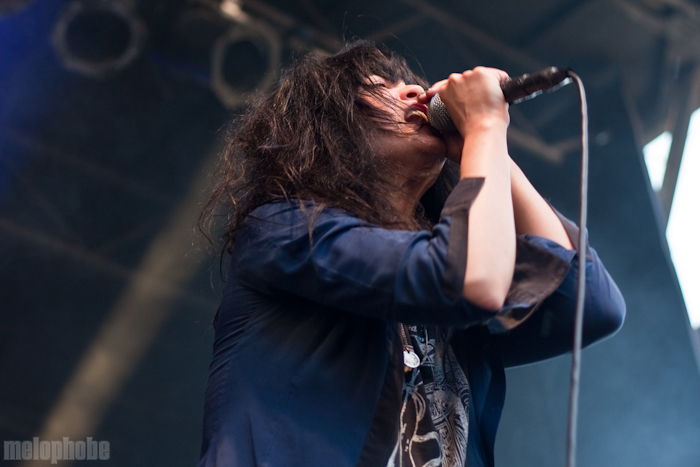 The Dead Weather, July 25, 2010. Photo by Jill Rachel Evans.