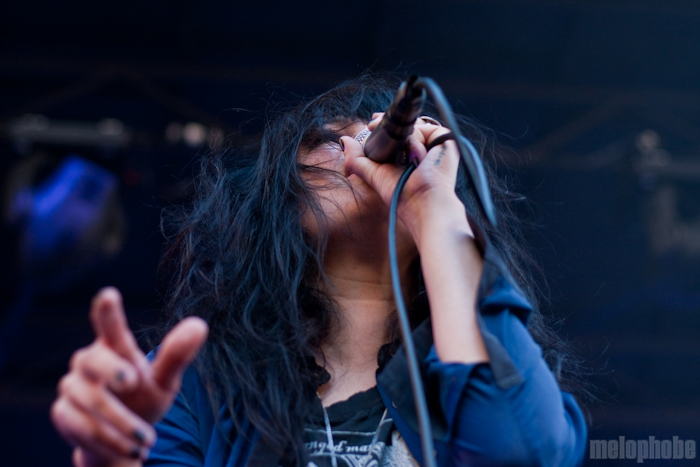 The Dead Weather, July 25, 2010. Photo by Jill Rachel Evans.