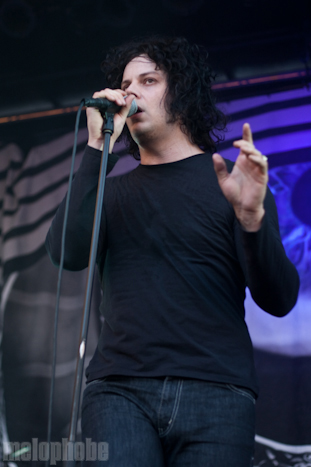 The Dead Weather, July 25, 2010. Photo by Jill Rachel Evans.