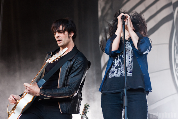 The Dead Weather, July 25, 2010. Photo by Jill Rachel Evans.
