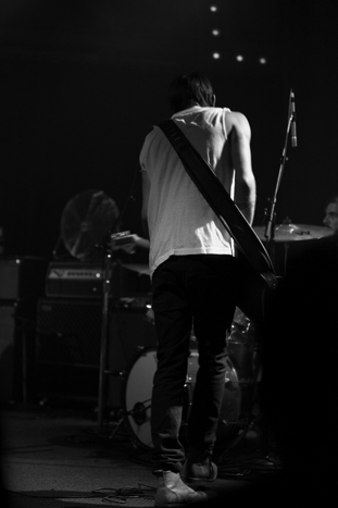 Wolf Parade at Crystal Ballroom, July 27, 2010. Photo by Rodrigo Melgarejo.