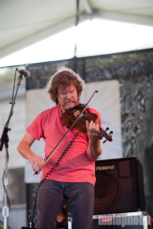 Sam Bush, July 31, 2010. Photo by Michael Spencer.