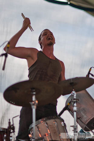 O' Death, July 31, 2010. Photo by Michael Spencer.