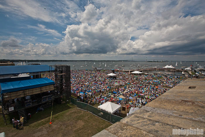 Newport Folk Festival, July 31, 2010. Photo by Michael Spencer.