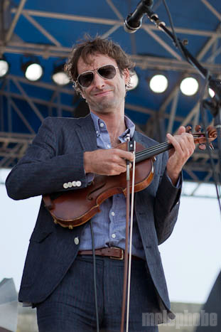 Andrew Bird, July 31, 2010. Photo by Michael Spencer.