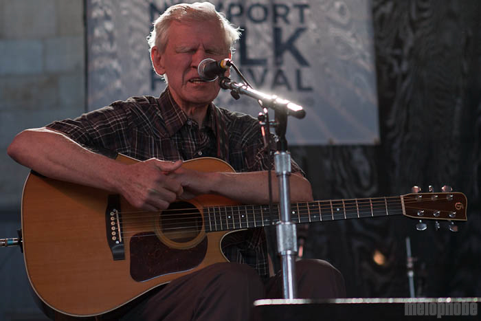 Doc Watson, July 31, 2010. Photo by Michael Spencer.