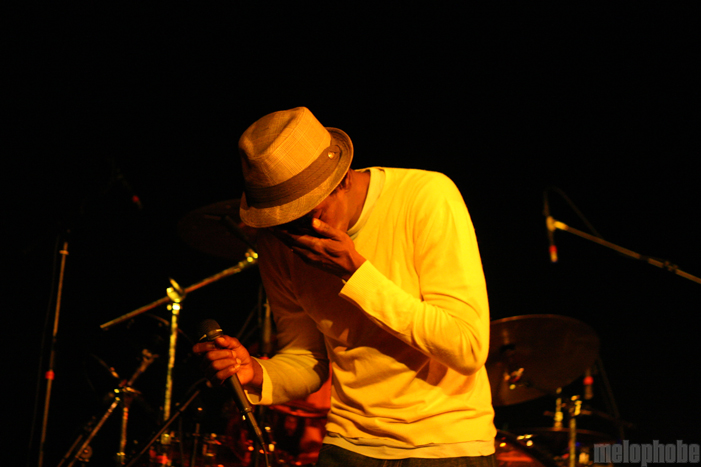 Seu Jorge and Almaz at Royale, July 31, 2010. Photo by Ian Doreian.