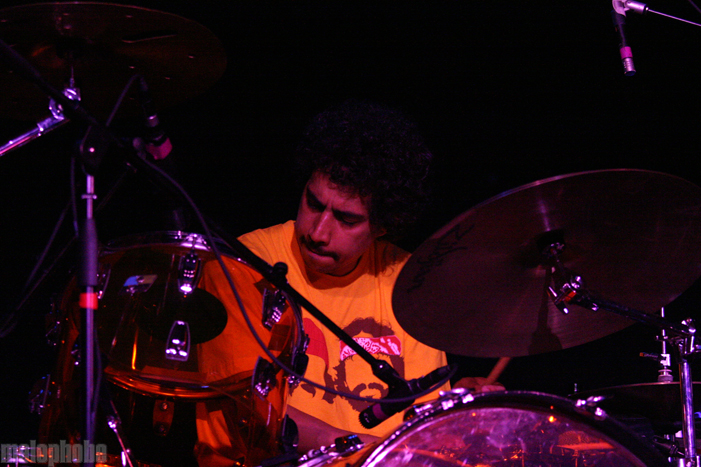 Seu Jorge and Almaz at Royale, July 31, 2010. Photo by Ian Doreian.