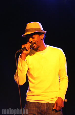 Seu Jorge and Almaz at Royale, July 31, 2010. Photo by Ian Doreian.