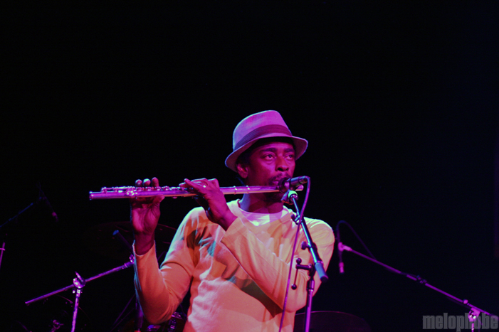 Seu Jorge and Almaz at Royale, July 31, 2010. Photo by Ian Doreian.