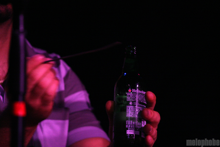 Seu Jorge and Almaz at Royale, July 31, 2010. Photo by Ian Doreian.