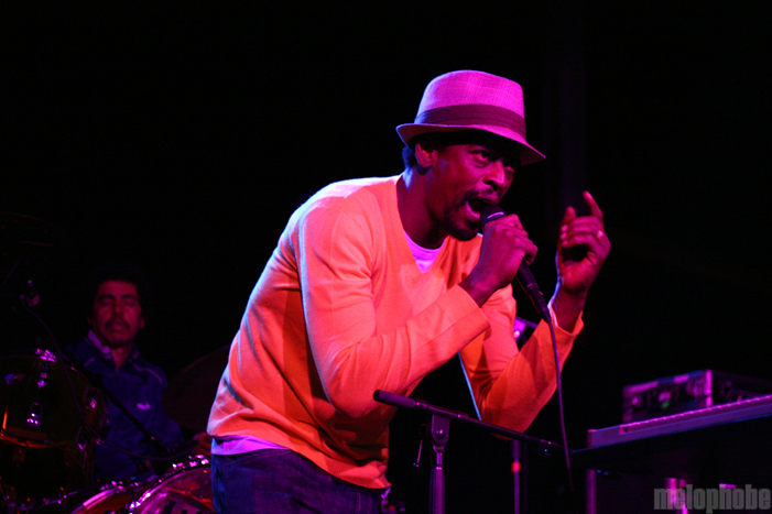 Seu Jorge and Almaz at Royale, July 31, 2010. Photo by Ian Doreian.