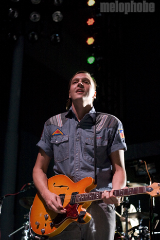 Arcade Fire at Bank of America Pavilion, August 1, 2010. Photo by Ian Doreian.