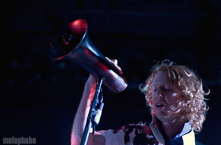 Arcade Fire at Bank of America Pavilion, August 1, 2010. Photo by Ian Doreian.