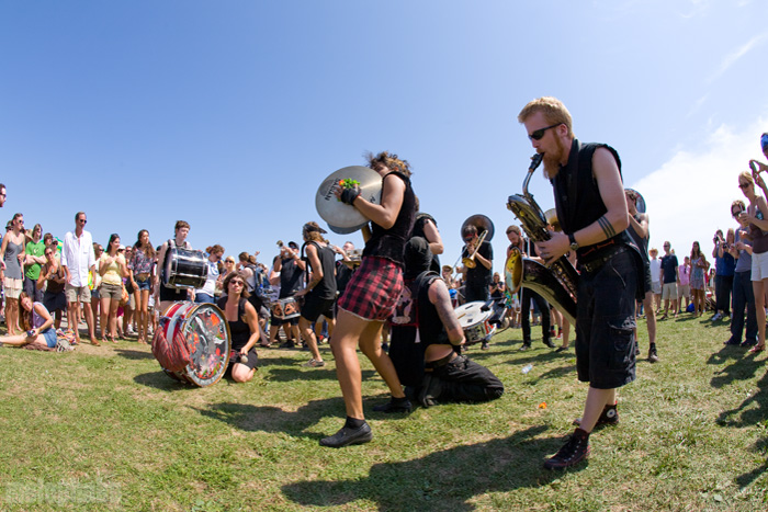 What Cheer? Brigade, August 1, 2010. Photo by Steve Benoit.