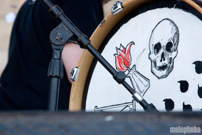 Avett Brothers, August 1, 2010. Photo by Steve Benoit.
