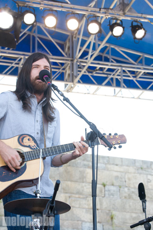Avett Brothers, August 1, 2010. Photo by Steve Benoit.